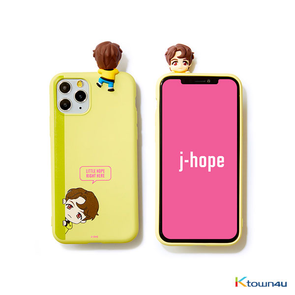 BTS- BTS Character Figure Color Jelly Case_Peek-a-boo (J-HOPE)