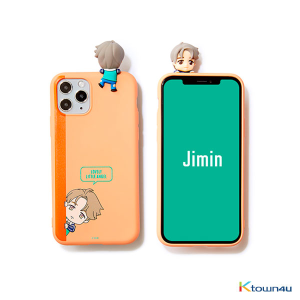 BTS- BTS Character Figure Color Jelly Case_Peek-a-boo (JIMIN)