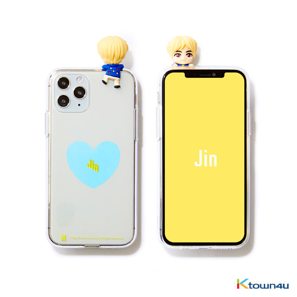 BTS- BTS Character Figure Jelly Case_Heart (JIN)