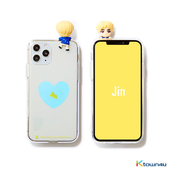 BTS- BTS Character Figure Jelly Case_Heart (JIN)