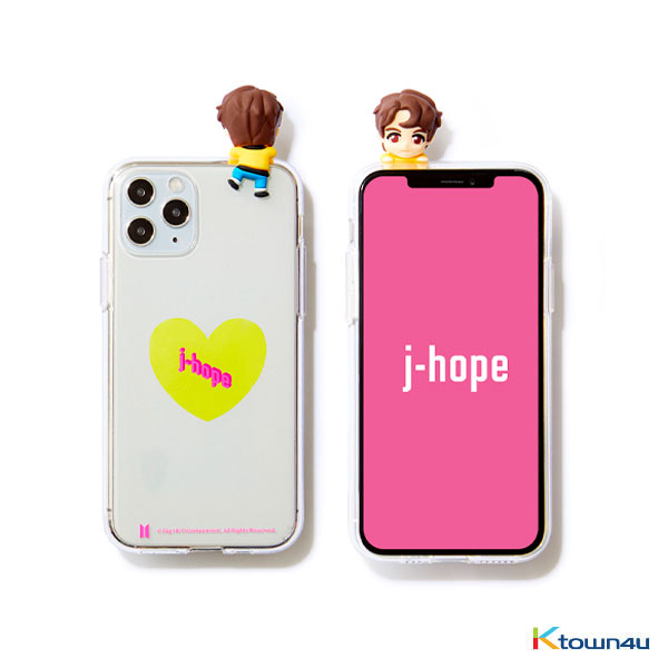 BTS- BTS Character Figure Jelly Case_Heart (J-HOPE)