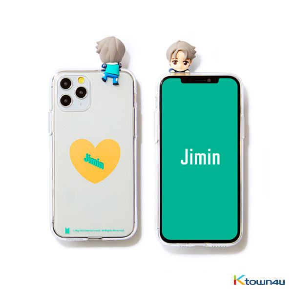 BTS- BTS Character Figure Jelly Case_Heart (JIMIN)