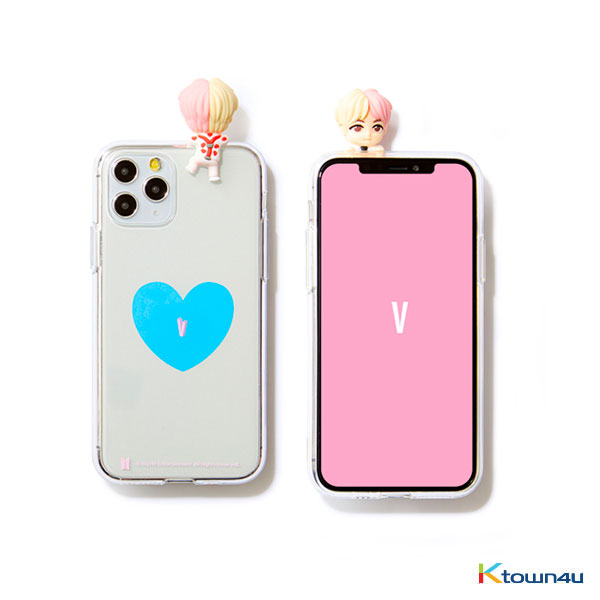 BTS- BTS Character Figure Jelly Case_Heart (V)