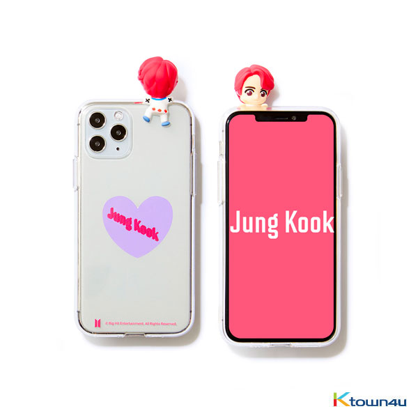 BTS- BTS Character Figure Jelly Case_Heart (JUNG KOOK)