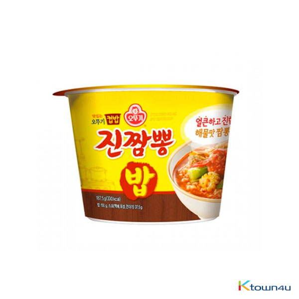 Ottogi Cup Rice Jinjjambbong 187.5g*1EA