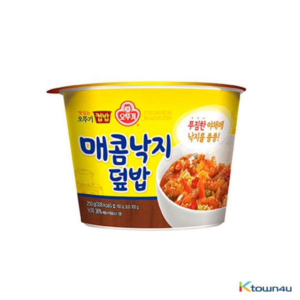 Ottogi Cup Rice Spicy Octopus 250g*1EA