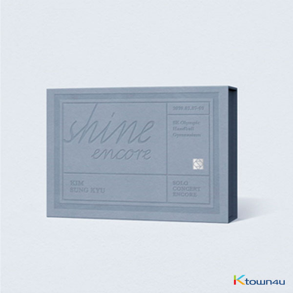 [@karyndwiyanita] KIM SUNG KYU - SOLO CONCERT <SHINE ENCORE> KIT VIDEO