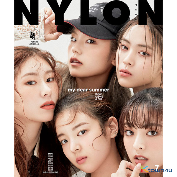 NYLON 2020.07 (Front Cover : ITZY / Back Cover : HA SUNG WOON)