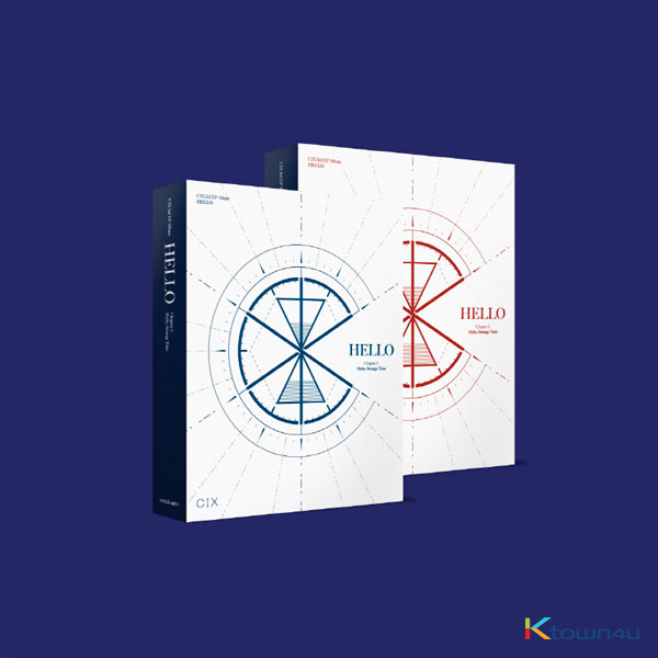 [2CD 세트상품] CIX - EP앨범 3집 [HELLO Chapter 3. Hello, Strange Time] (Hello 버전 + Strange Time 버전)