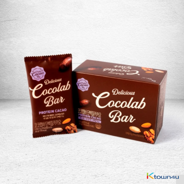 COCOLAP Bar Protein cacao 45*5EA (Sejeong)