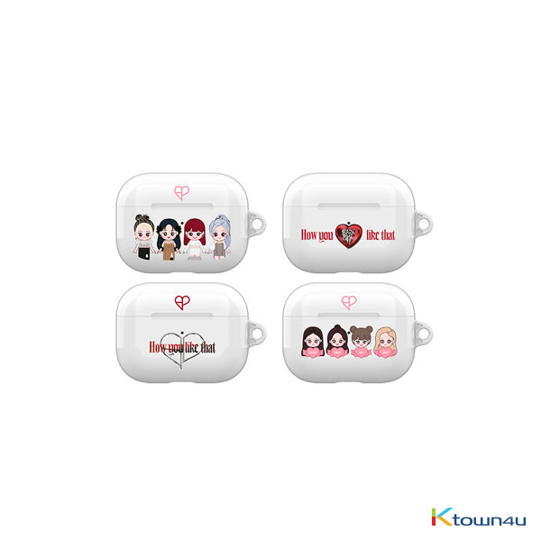 [H.Y.L.T] BLACKPINK - AIRPODS PRO CASE (H.Y.L.T CLEAR_DESIGN 1)