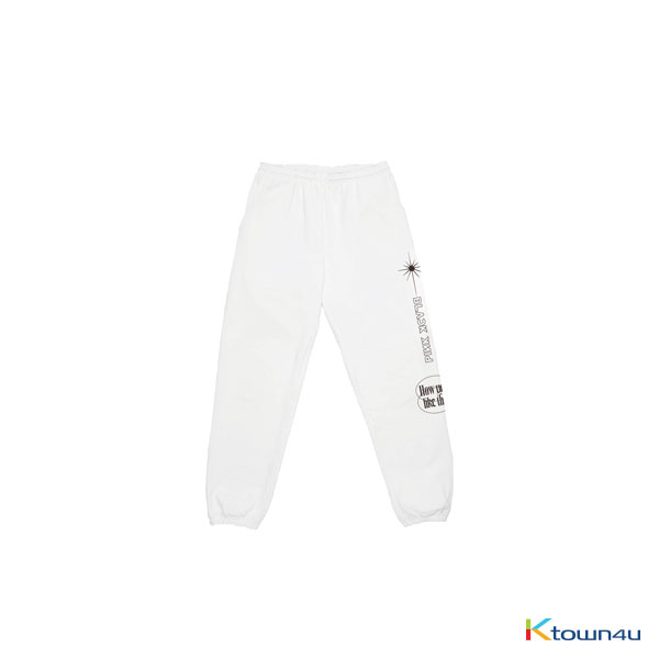 [H.Y.L.T] BLACKPINK - SWEATPANTS WHITE