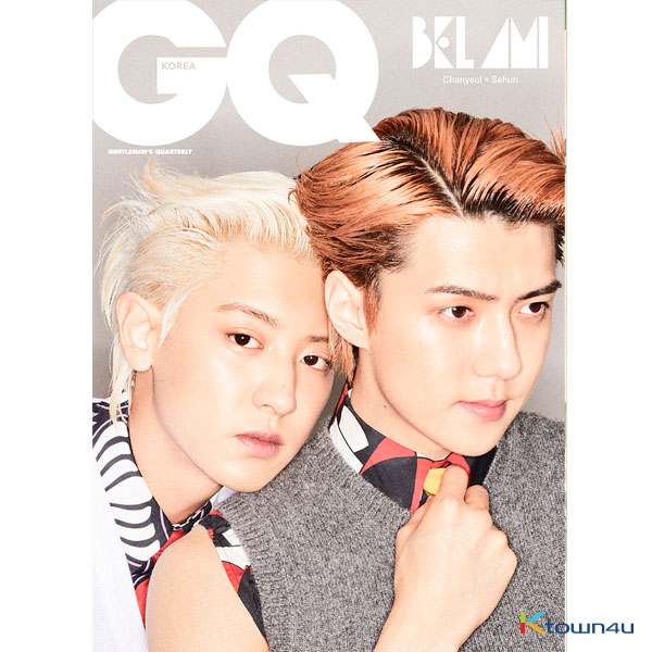 [韓国雑誌] GQ KOREA 2020.08 E Type (EXO-SC)