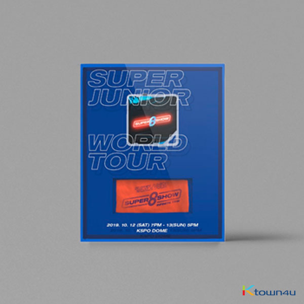 SUPER JUNIOR - SUPER JUNIOR WORLD TOUR [SUPER SHOW 8 : INFINITE TIME] Kit Video *Due to the built-in battery of the Khino album, only 1 item could be ordered and shipped at a time.