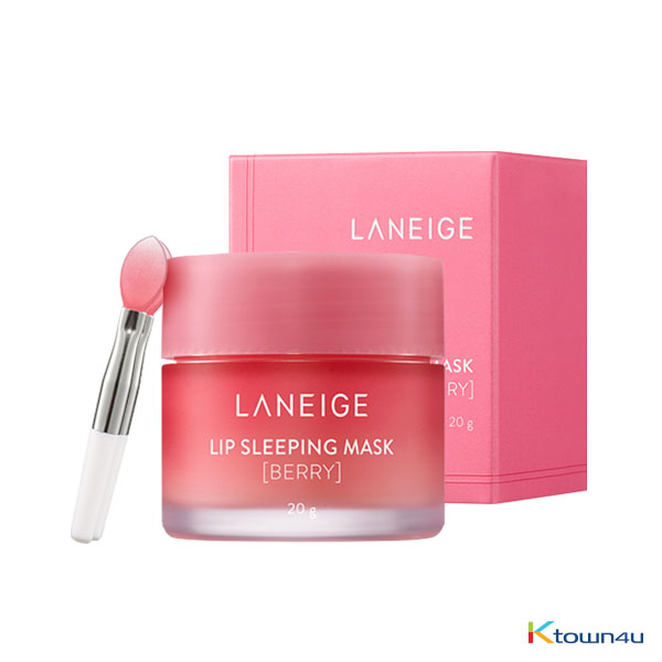 LANEIGE 兰芝 夜间补水保湿修护睡眠唇膜_草莓味 20g