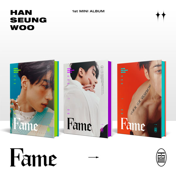 [세트상품][3CD세트상품] 한승우 - 미니앨범 1집 [Fame] (HAN 버전 + SEUNG 버전 + WOO 버전)