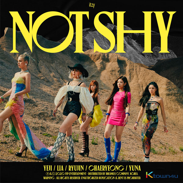 [ITZY FAN UNION] ITZY - Album [Not Shy] (Random Ver.) *incluing preorder benefit **in case of purchasing over 2ea, different albums will be sent