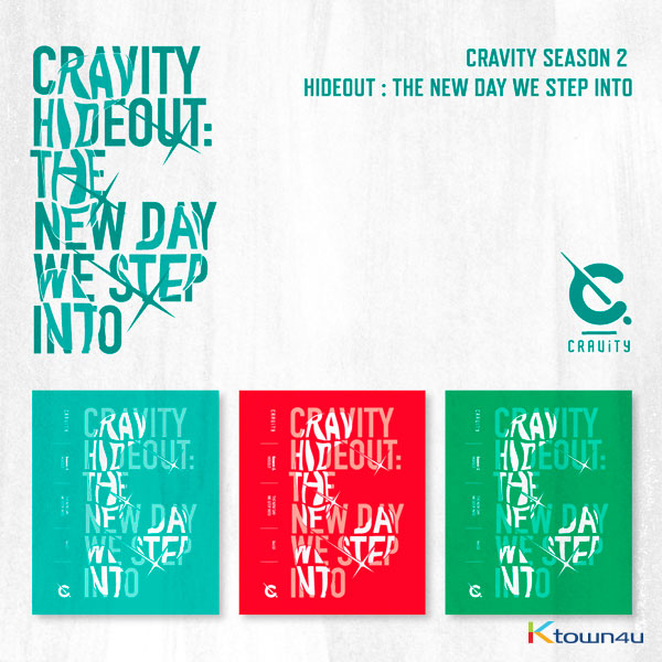 [@cravityglobal] CRAVITY - Album SEASON2. [HIDEOUT: THE NEW DAY WE STEP INTO] (Random Ver.) (second press)