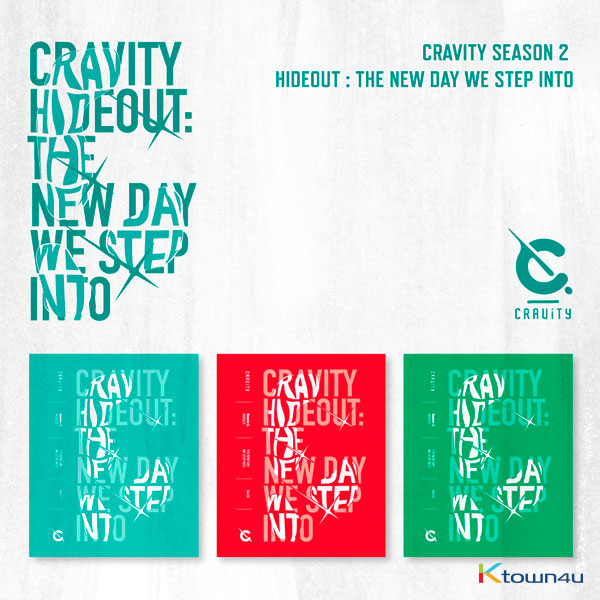 CRAVITY - Album SEASON2. [HIDEOUT: THE NEW DAY WE STEP INTO] (Random Ver.) (first press) (Ktown4u Pre-order benefit : Photocard 1p) *Different versions will be sent in case of purchasing 3 or more 