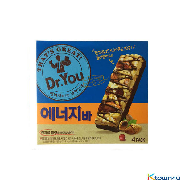 [ORION] Dr. You Energy Bar 160g*1BOX(1BOX=4EA)