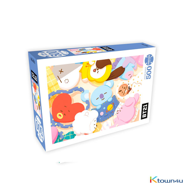 [BTS GOODS] [BT21] 500piece Jigsaw Puzzle Naps