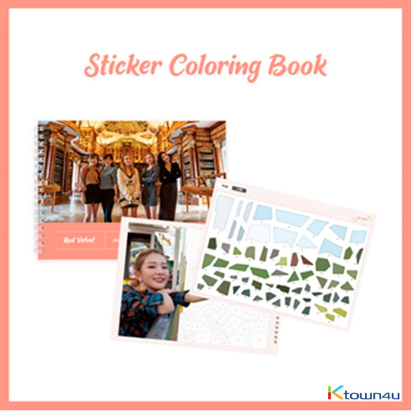 Red Velvet - sticker coloring book