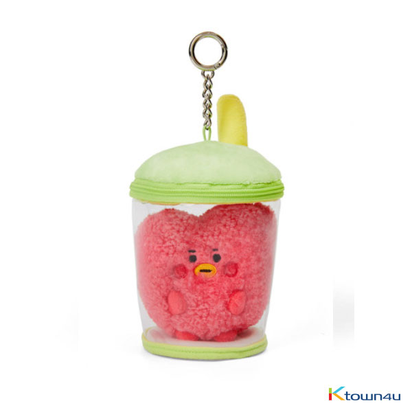 [BT21] lineFriends BT21 TATA BABY Buckle Bubble Tea Back Cham