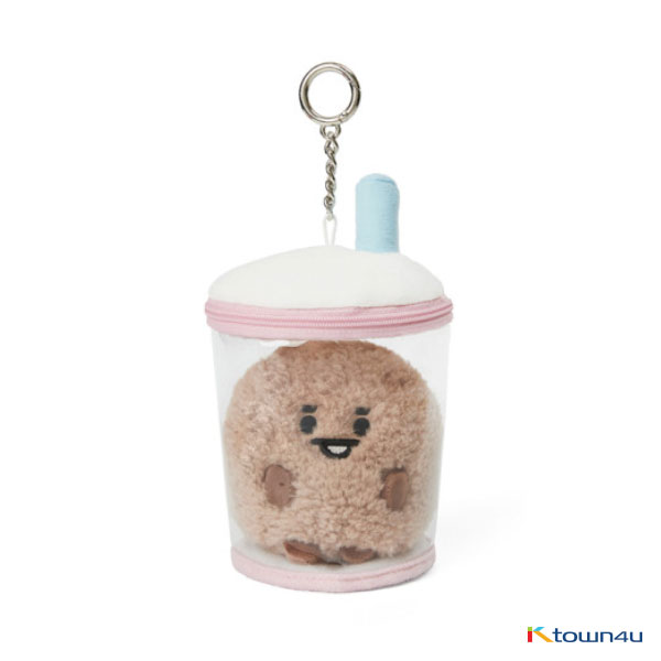 [BT21] lineFriends BT21 SHOOKY BABY Buckle Bubble Tea Back Cham