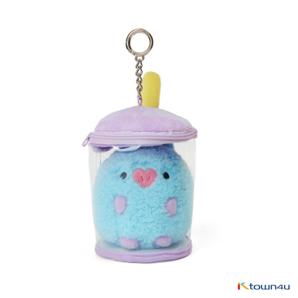 [BT21] lineFriends BT21 MANG BABY Buckle Bubble Tea Back Cham