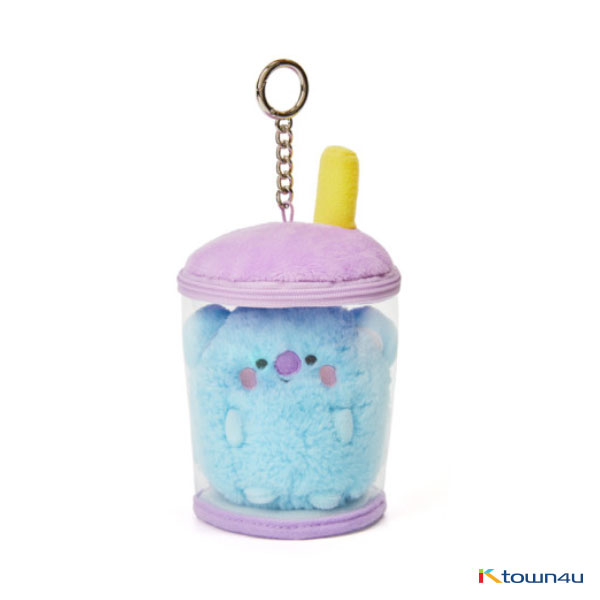 [BT21] lineFriends BT21 KOYA BABY Buckle Bubble Tea Back Cham