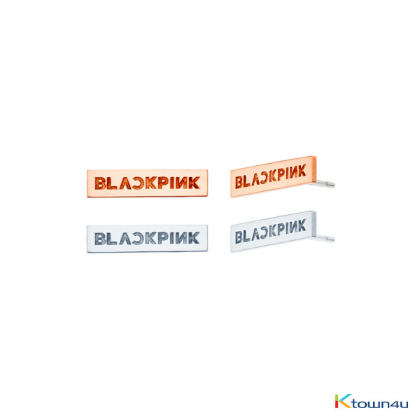 [KIND] BLACKPINK - SILVER EARRINGS (ROSEGOLD)