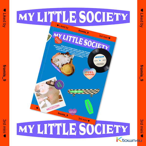 프로미스나인 (fromis_9) - 미니앨범 3집 [My Little Society] (My society 버전.) (재판)
