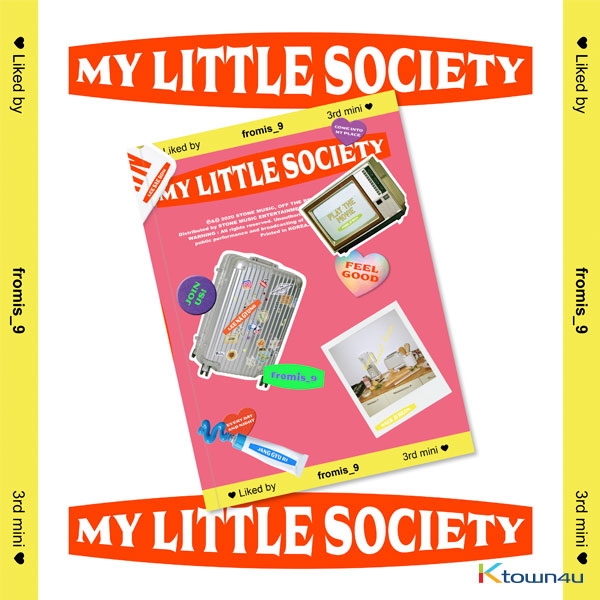 fromis_9 - mini Album Vol.3 [My Little Society] (My account ver.) (first press)