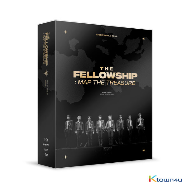 [DVD] ATEEZ - ATEEZ WORLD TOUR [THE FELLOWSHIP : MAP THE TREASURE SEOUL DVD]