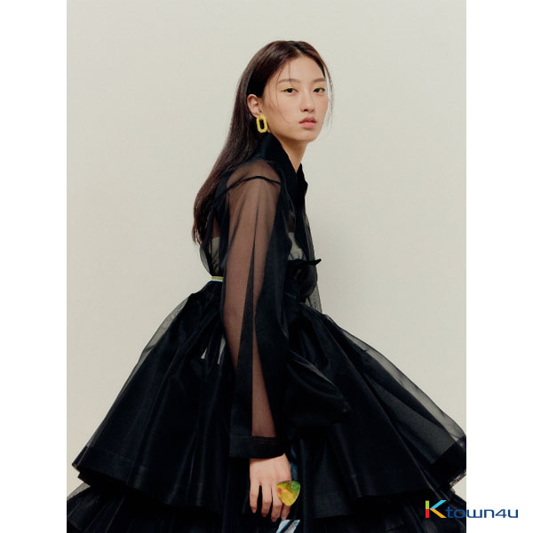 [Hanbok] Black short ferric