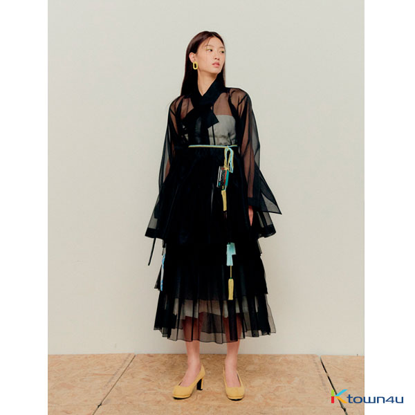 [Hanbok] Black short ferric