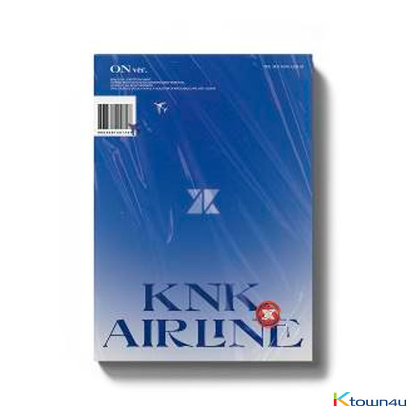 [全款 裸专] KNK - Mini Album Vol.3 [KNK AIRLINE] (ON Ver.) (second press)
