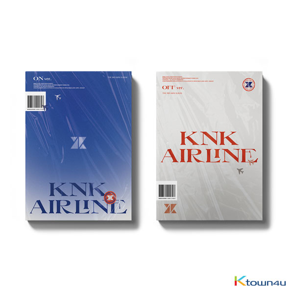 [2CD セット] KNK - ミニアルバム Vol.3 [KNK AIRLINE] (ON Ver + OFF Ver.)