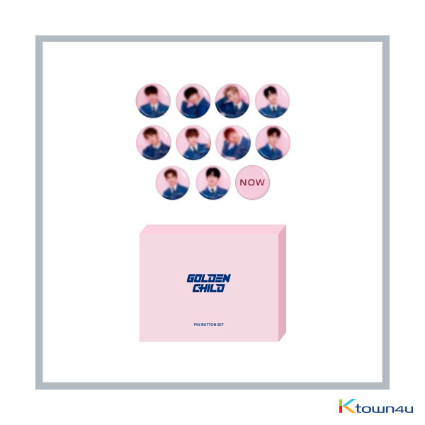 Golden Child - ONTACT CONCERT NOW OFFICIAL GOODS_PIN BUTTON SET