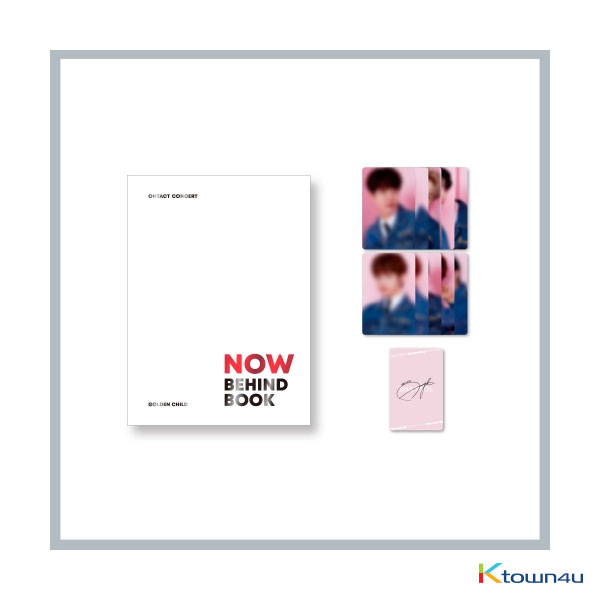 Golden Child - ONTACT CONCERT NOW OFFICIAL GOODS_BEHIND BOOK & PHOTOCARD