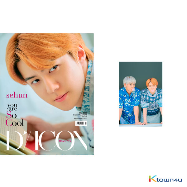[韓国雑誌] [Magazine] D-icon : Vol.9 EXO-SC - EXO-SC you are So Cool : B Type. sehun