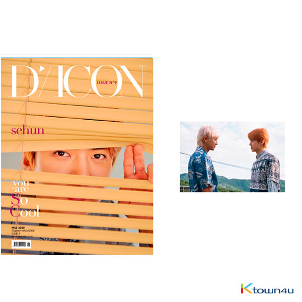 [Magazine] D-icon : Vol.9 EXO-SC - EXO-SC you are So Cool : F Type. sehun