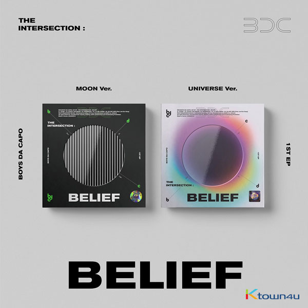 [2CD 세트상품] BDC - EP 앨범 [THE INTERSECTION : BELIEF] (MOON 버전 + UNIVERSE 버전)