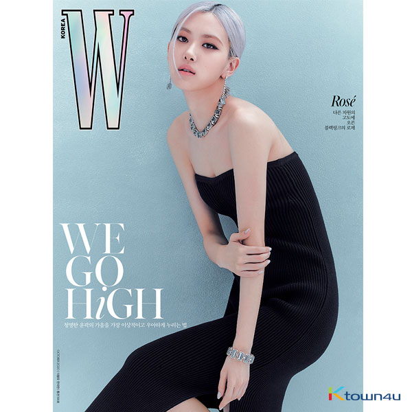 W KOREA 2020.10 D Type (Cover : BLACKPINK ROSE / Content : TAEYEON 10p)