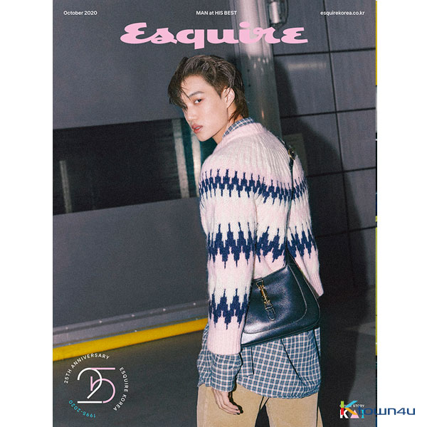 [잡지][2020-10] ESQUIRE 에스콰이어 C형 (월간) : 10월 [2020] 표지 : 카이 / 내지 : 하성운 8p