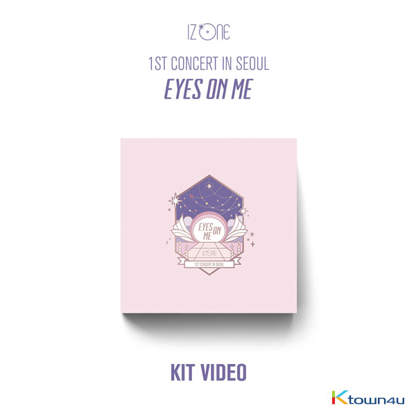 IZ*ONE - 1ST CONCERT IN SEOUL [EYES ON ME] (KIT VIDEO) *Due to the built-in battery of the Khino album, only 1 item could be ordered and shipped at a time.