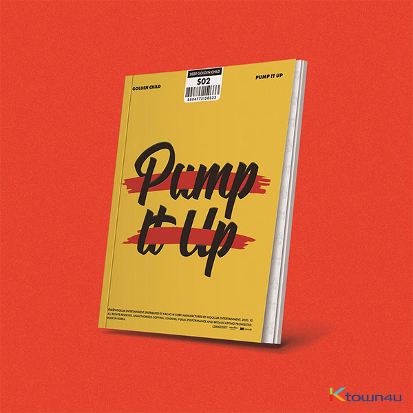 Golden Child - シングルアルバム 2集 [Pump It Up] (B Ver.)