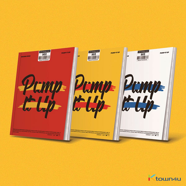 [3CD세트상품] 골든차일드 - 싱글앨범 2집 [Pump It Up] (A 버전 +B 버전 +C 버전)