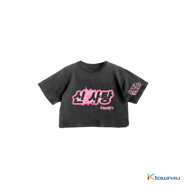 [SOURCANDY] BLACKPINK - BLACKPINK X LADYGAGA CROPPED T-SHIRTS