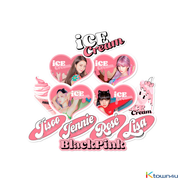 [ICECREAM] BLACKPINK - ICECREAM STICKER